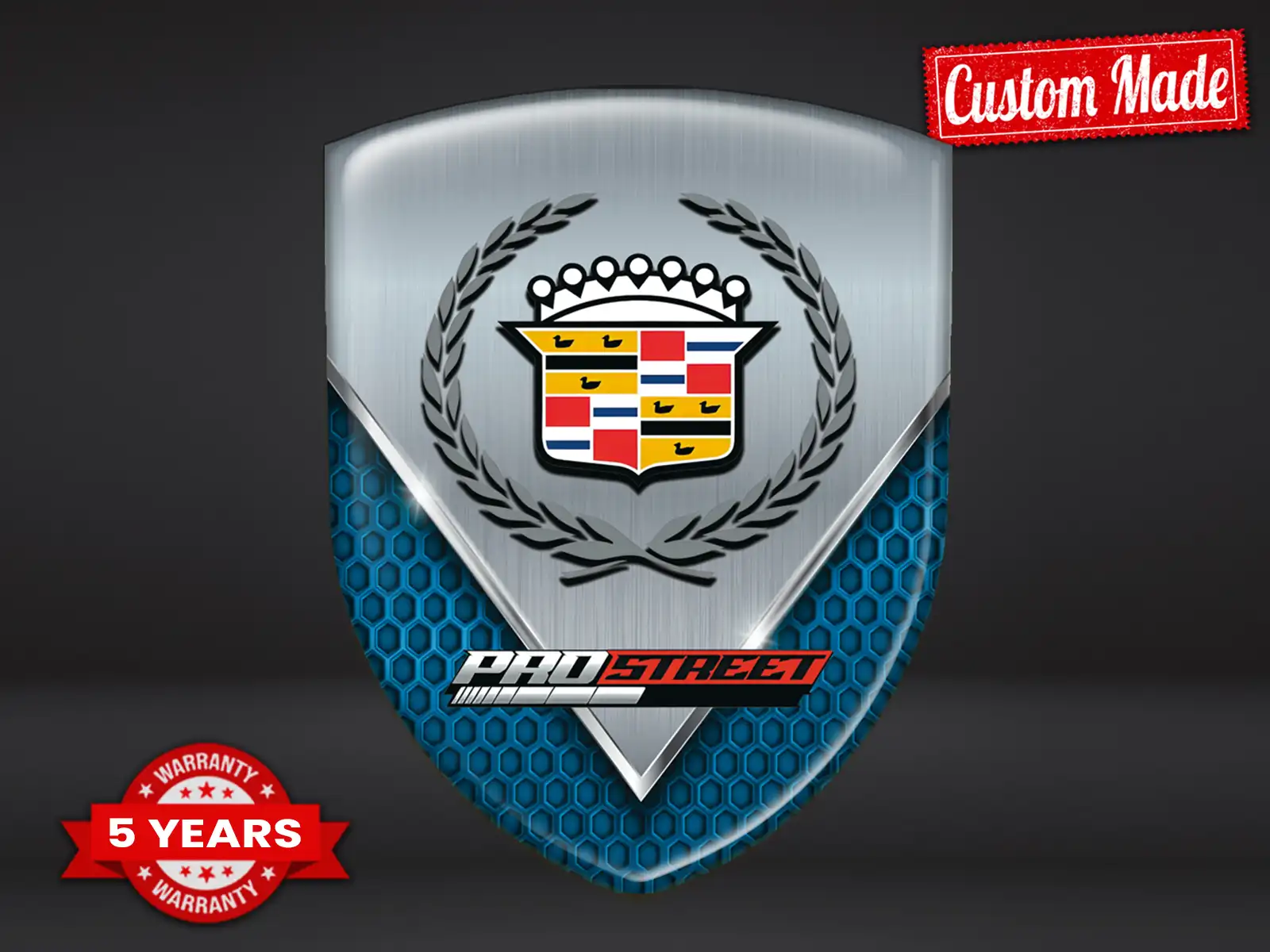 Cadillac Vitre Arrière Stickers Pro Max Résistants Modernes